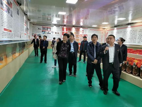 河南省市縣旅游標準化創建驗收組領導一行蒞臨朗陵酒業公司調研