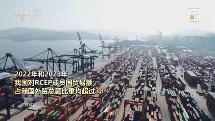 焦點(diǎn)訪談丨生效實(shí)施三周年RCEP交出了怎樣的“成績單”?